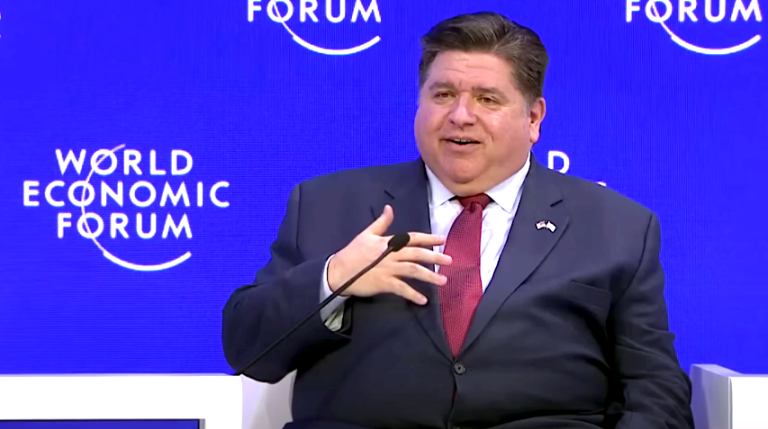 JB Pritzker at World Economic Forum 2023